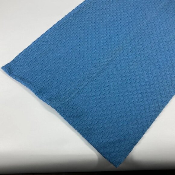 LOUIS VUITTON M75595 Micro Damier Scarf Cashmere / cotton blue - Picture 3 of 13